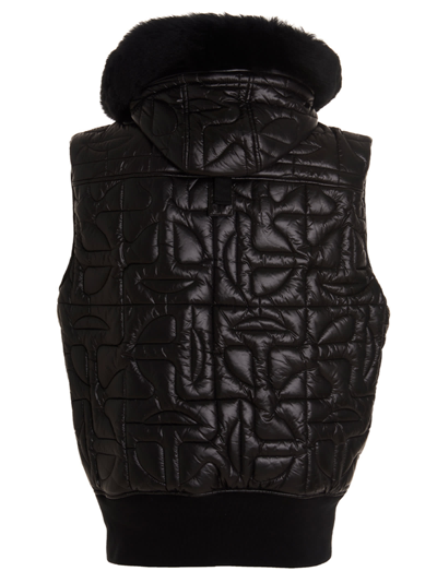 Shop Moose Knuckles X Telfar Vest In Black