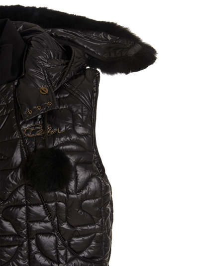 Shop Moose Knuckles X Telfar Vest In Black