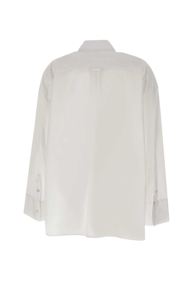 Shop Remain Birger Christensen Cotton Shirt In White