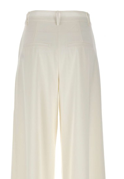 Shop Remain Birger Christensen Viscose Trousers In White
