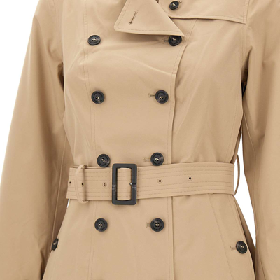 Shop Save The Duck Grin18 Audrey Trench Coat In Beige