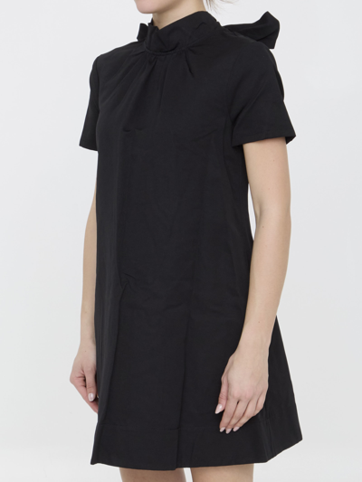 Shop Staud Mini Ilana Dress In Black