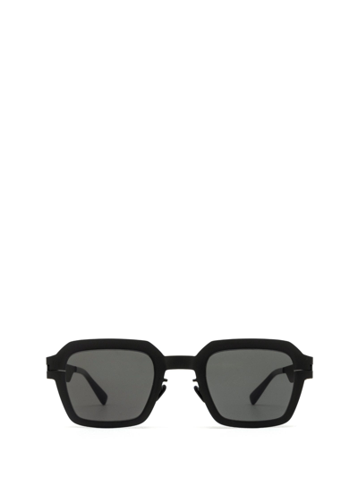 Shop Mykita Mott Sun Black Sunglasses
