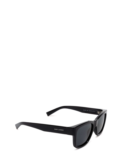 Shop Saint Laurent Sl 674 Black Sunglasses