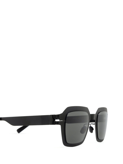 Shop Mykita Mott Sun Black Sunglasses
