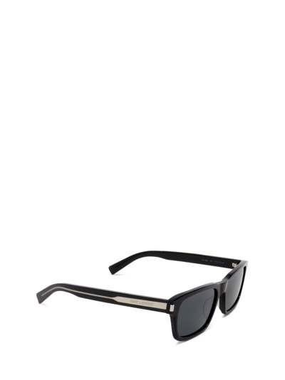Shop Saint Laurent Sl 662 Black Sunglasses
