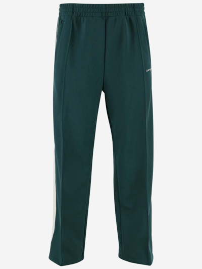 Shop Carhartt Sports Pants Made Of Technical Fabric In Green