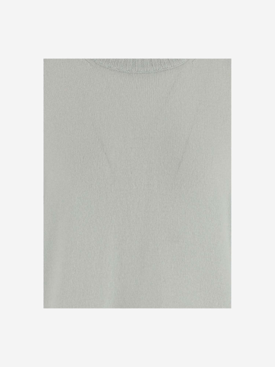 Shop Allude Cashmere Pullover In Light Blue