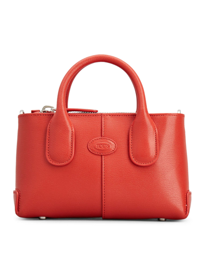 Shop Tod's Bag In Light Red