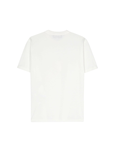 Shop Sunnei Classic T-shirt ``cuore Di Pietra`` In Off White Ppt