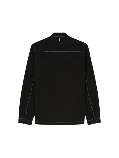 Shop Sunnei Regular Shirt W Pockets In Black
