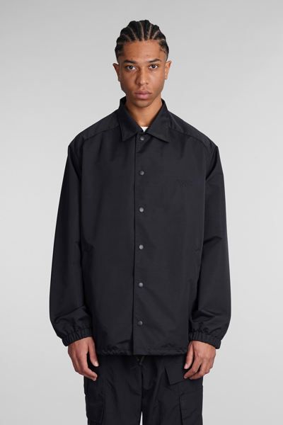 Shop Y-3 Casual Jacket In Black Cotton