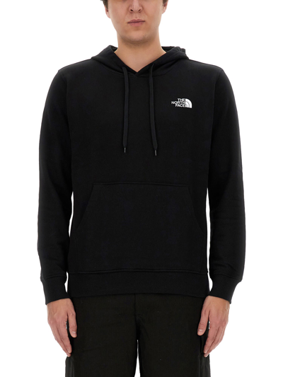 Shop The North Face Sweatshirt With Logo In Nero