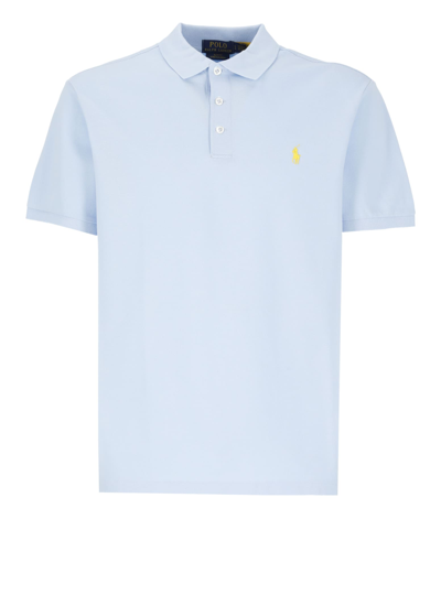 Shop Ralph Lauren Pony Shirt In Light Blue
