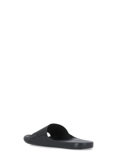 Shop Kenzo Pool Slippers In Black