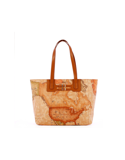 Shop Alviero Martini 1a Classe Designer Handbags Women's Brown Bag