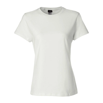 Shop Hanes Perfect-t Womens T-shirt In White