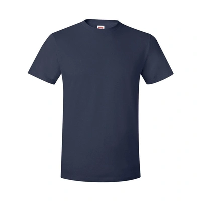 Shop Hanes Perfect-t T-shirt In Blue