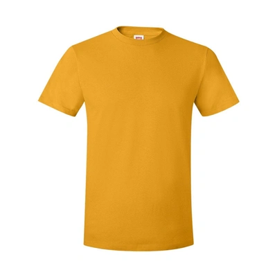 Hanes Perfect-t T-shirt In Gold