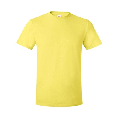 Shop Hanes Perfect-t T-shirt In Yellow