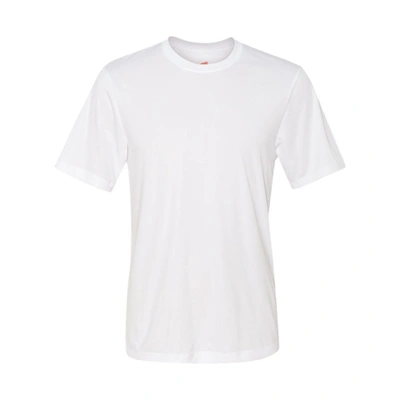 Shop Hanes Cool Dri Performance T-shirt In White