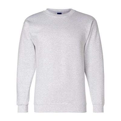 Champion Powerblend Crewneck Sweatshirt In Silver