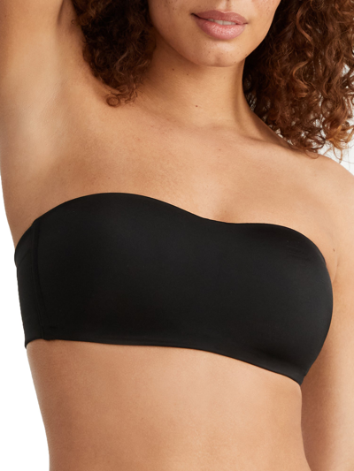 Shop Warner's Women's Easy Does It Wire-free Strapless Bra In Black
