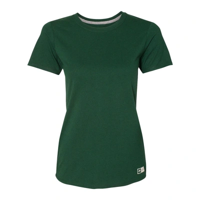 Shop Russell Athletic Women's Essential 60/40 Performance T-shirt In Green