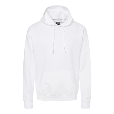 Shop Hanes Perfect Fleece Hooded Sweatshirt In White