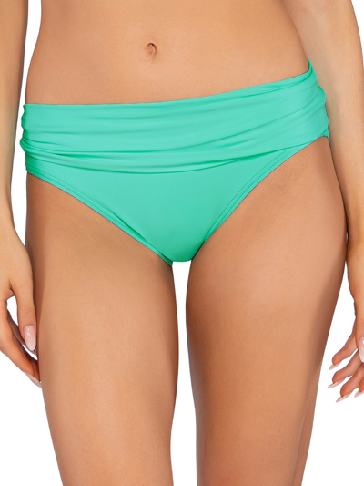 Shop Sunsets Women's Unforgettable Bikini Bottom In Green