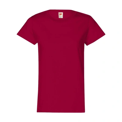 Hanes Essential-t Womens T-shirt In Silver