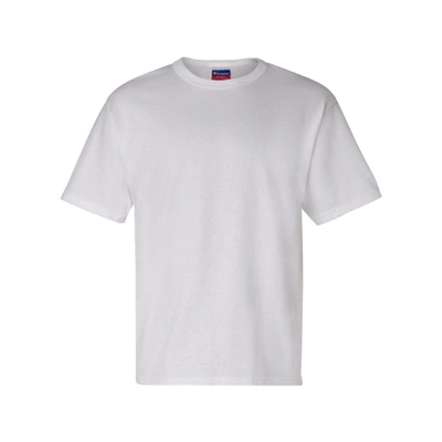 Shop Champion Heritage Jersey T-shirt In White