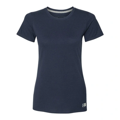 Shop Russell Athletic Women's Essential 60/40 Performance T-shirt In Blue