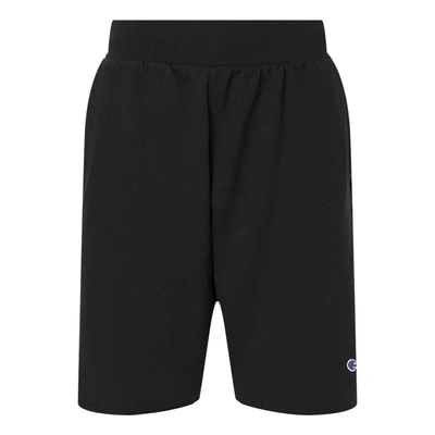 Champion Cotton Jersey 9 Shorts With Pockets In Black