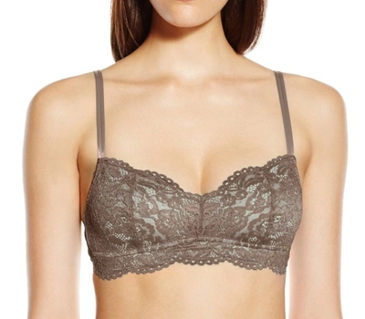 Shop Wacoal Ciao Bella Bralette In Cappuccino In Brown