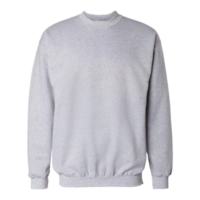 Shop Hanes Ultimate Cotton Crewneck Sweatshirt In Orange