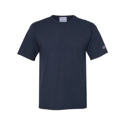 Shop Champion Garment-dyed T-shirt In Blue