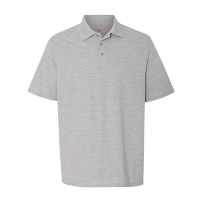 Hanes X-temp Piqu Polo With Fresh Iq In Orange