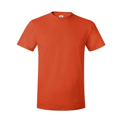 Shop Hanes Perfect-t T-shirt In Orange