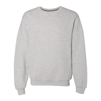 Shop Russell Athletic Dri Power Crewneck Sweatshirt In Grey