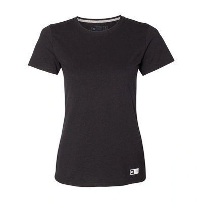 Shop Russell Athletic Women's Essential 60/40 Performance T-shirt In Black