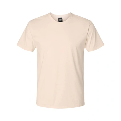 Shop Hanes Perfect-t T-shirt In Beige