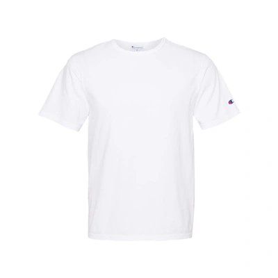 Shop Champion Garment-dyed T-shirt In White