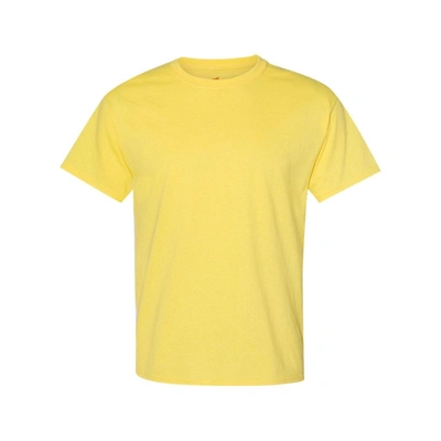 Shop Hanes Ecosmart T-shirt In Yellow