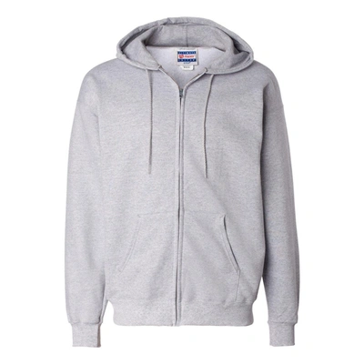 Hanes Ultimate Cotton Full-zip Hooded Sweatshirt In Orange