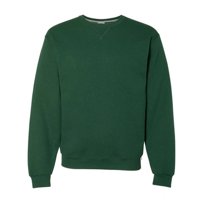 Shop Russell Athletic Dri Power Crewneck Sweatshirt In Green