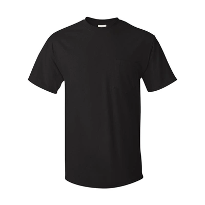 Shop Hanes Authentic Pocket T-shirt In Black