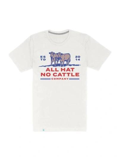Shop Sendero Provisions Co. Unisex All Hat No Cattle T-shirt In Vintage White