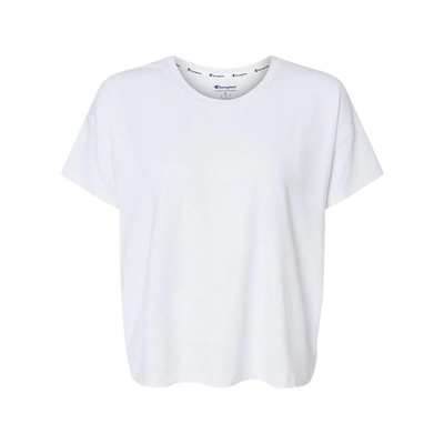 Shop Champion Women's Sport Soft Touch T-shirt In White