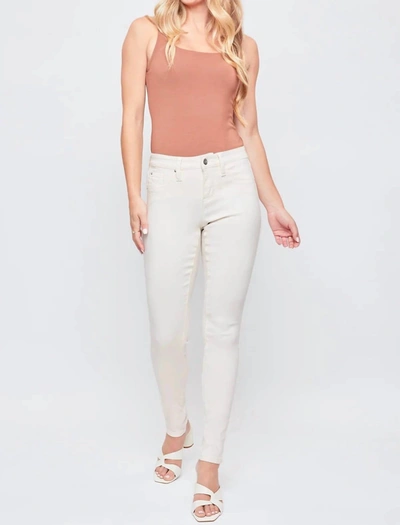 Shop Ymi Hyperstretch Skinny Jean In Gardenia In White